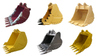 210LC 1.0 Stere Landwork Dooking Bucket