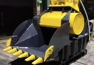 Строительная техника, экскаватор, навесное оборудование Ex1200, 6,7 куб. м., ковш для скал, стандартный, для шахт, сверхмощный, высокая износостойкость