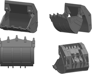 КОВШ KOMATSU PC4000 22M³ SD