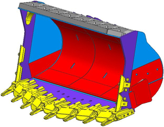КОВШ KOMATSU WA800 11M³ SD